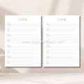 Personalized A5 Spiral Bound Academic Diary Planner